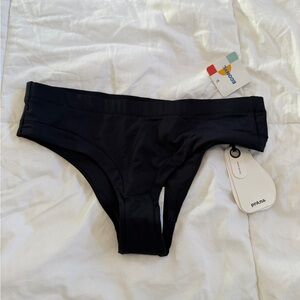 Prana Upswell Bikini Bottom XS Black NWT Swim Bottoms